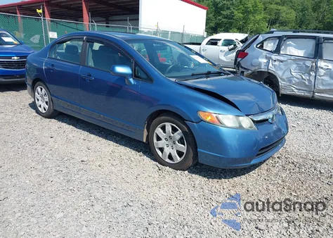 2008 Honda Civic Lx z USA, uszkodzony, nr VIN 1HGFA16548L107256